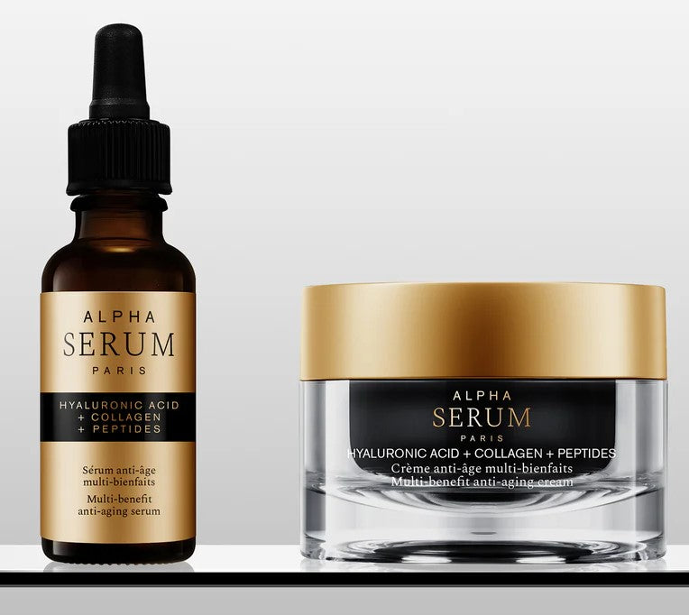 Crema e siero anti-età multi-benefici