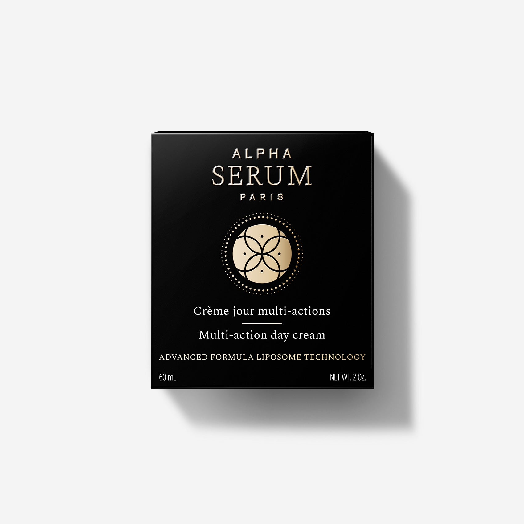 Alphasérum crème jour multi-actions hydratante avec acide hyaluronique et collagène étui 60 ml